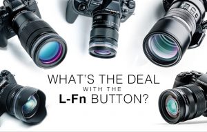 What does the L-Fn button do on a Olympus camera? - 43addict