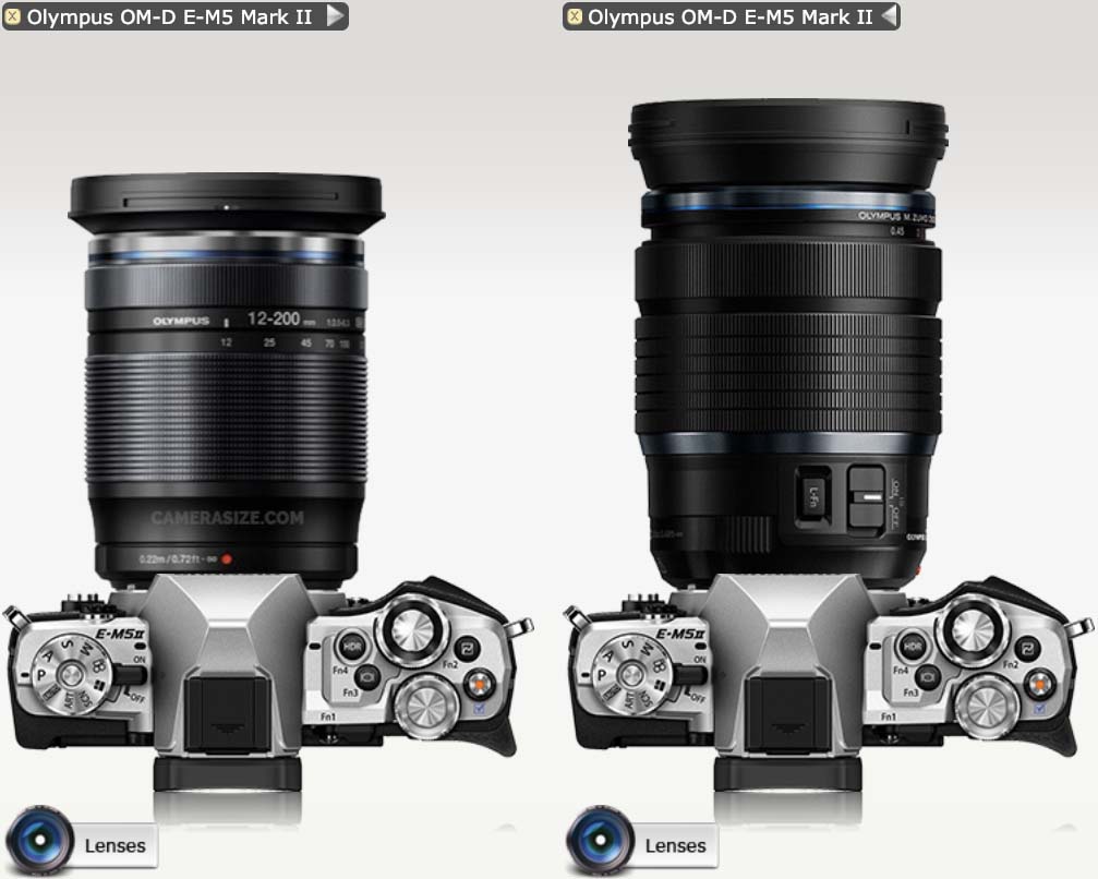 Olympus Super Zoom's Compared 12-200mm and 12-100mm - 43addict