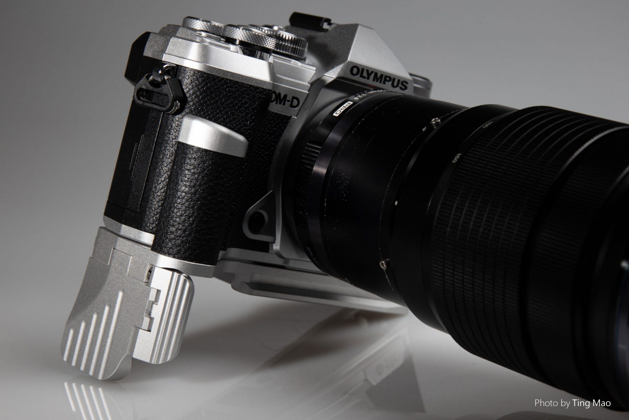 Olympus Camera Metal Camera Grip For Olympus OM-D E-M10 Mark IV