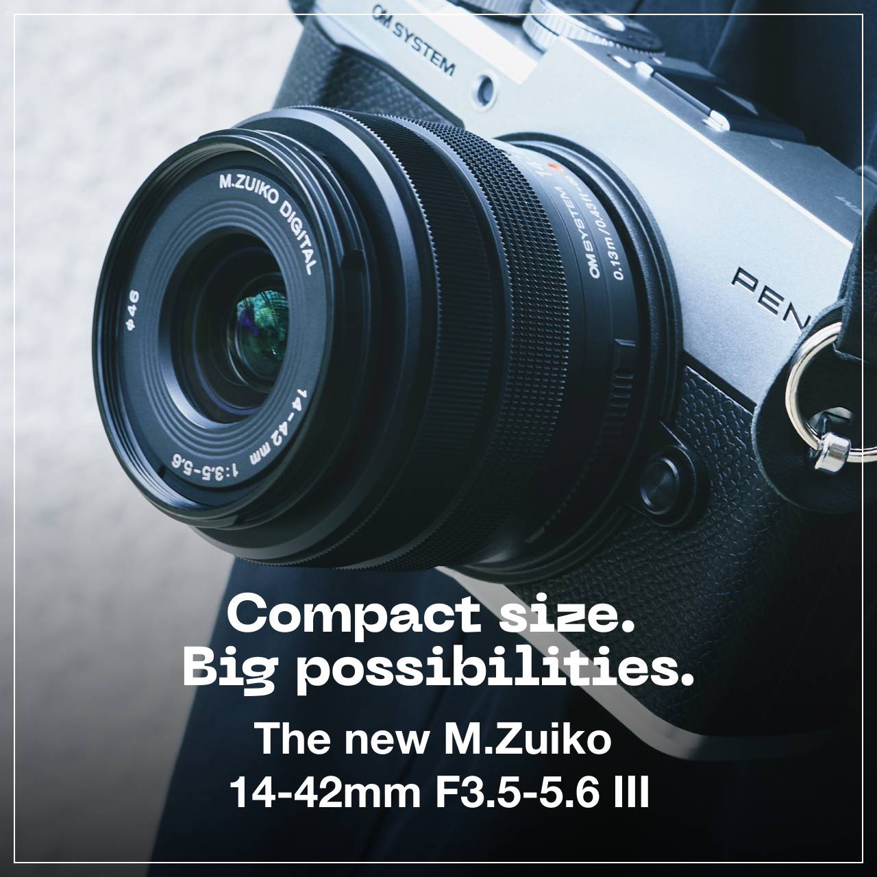 OM System also released a new M.Zuiko Digital 14-42mm f/3.5-5.6