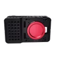Permalink to Locking MFT-mount body caps in red anodized aluminum