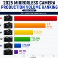 Permalink to 2025 Mirrorless Camera Production Volume Ranking